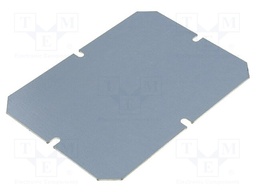Mounting plate; zinc-plated steel; W: 140mm; L: 100mm; TA1912
