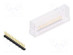 Connector: pin strips; pin header; male; PIN: 14; 2mm; SMT; 1x14