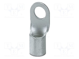 Non-insulated; Body: silver; Tip: ring