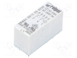 Relay: electromagnetic; DPDT; Ucoil: 230VAC; Icontacts max: 8A