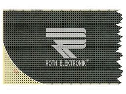 Board: universal; single sided,prototyping; W: 100mm; L: 580mm