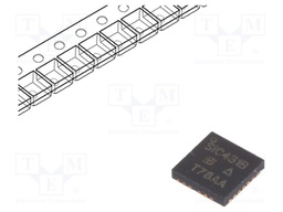 PMIC; DC/DC converter; Uin: 4.5÷24V; Uout: 0.6÷20V; MLP24; buck; 97%