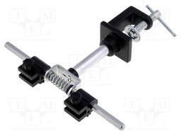 PCB holder; PCBs fixation at any angle