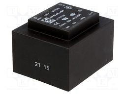 Transformer: encapsulated; 10VA; 230VAC; 18V; 556mA; Mounting: PCB