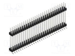Connector: pin strips; pin header; male; PIN: 58; 2.54mm; SMT; 2x29
