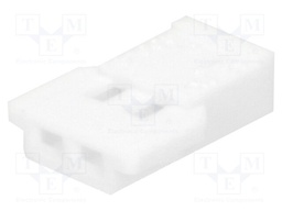 Plug; wire-wire; female; 2mm; PIN: 2; w/o contacts; for cable