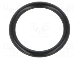 O-ring gasket; NBR; D: 2mm; Øint: 14mm; black; -30÷100°C