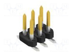 Connector: pin strips; pin header; male; PIN: 6; 2mm; SMT; 2x3; 100V