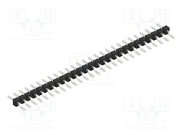 Connector: pin strips; pin header; male; PIN: 27; 2.54mm; SMT; 1x27