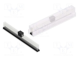 Connector: pin strips; pin header; male; PIN: 70; 2.54mm; SMT; 2x35