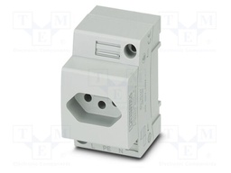 Connector: AC supply; socket; female; 20A; PIN: 3; screw terminal