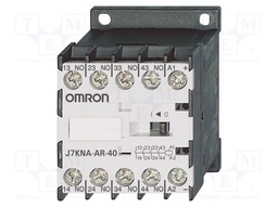 Contactor: 4-pole; NO x4; 48VDC; 2A; for DIN rail mounting; J7KNA