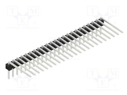 Connector: pin strips; pin header; male; PIN: 23; 2.54mm; THT; 1x23