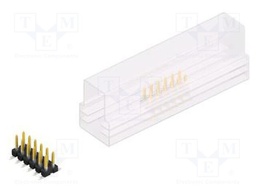 Connector: pin strips; pin header; male; PIN: 12; 2.54mm; SMT; 2x6
