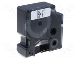 Tape; Width: 12mm; Colour: white; Character colour: black; L: 5.5m