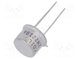 Transistor: NPN; bipolar; 40V; 0.8A; 0.8/3W; TO39; 4dB