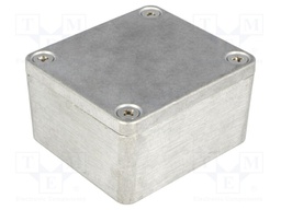 Enclosure: multipurpose; X: 58mm; Y: 64mm; Z: 35mm; 1550Z; aluminium