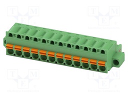 PCB connector, nominal cross section: 2.5 mm?, color: green,
