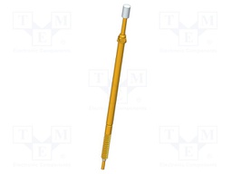 Test needle; Maksimum spring compression: 5mm; 3A; Ø: 1.8mm; 0.45N