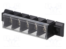 Terminal block; soldering,screw terminal; ways: 5; 6mm2; 750V