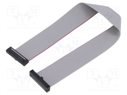 Ribbon cable with IDC connectors; Tape ph: 0.64mm; 203.2mm