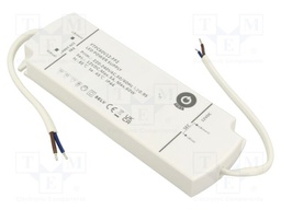 Power supply: switching; LED; 60W; 12VDC; 0÷5A; 198÷264VAC; IP44