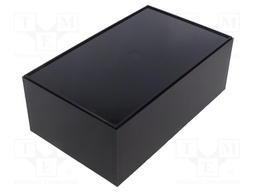 Enclosure: multipurpose; X: 130mm; Y: 215mm; Z: 79mm; 15; ABS; black
