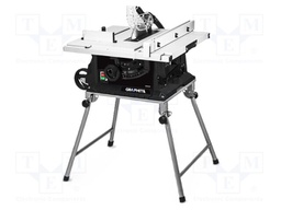 Circular saw table; electric; 1.6kW; 230VAC; 4800rpm; Ø: 254mm
