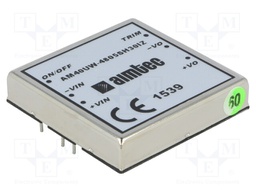 Converter: DC/DC; 35W; Uin: 18÷75V; 5VDC; Iout: 7A; 2"x2"; 65g