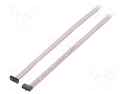 Ribbon cable with IDC connectors; Tape ph: 0.64mm; 1016mm