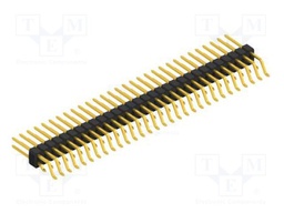 Connector: pin strips; pin header; male; PIN: 60; 2.54mm; SMT; 2x30