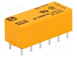 Relay: electromagnetic; SPST-NO x2 + SPST-NC x2; Ucoil: 24VDC