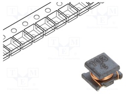 Inductor: wire; SMD; 2.2mH; 50mA; 45Ω; ±10%; 4.5x3.3x2.6mm; 8400