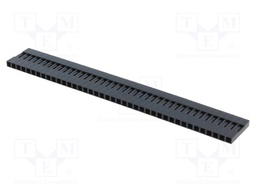 Plug; pin strips; NSR/NDR; female; PIN: 40; w/o contacts; 2.54mm