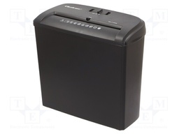 Shredder; 10l; 325x155x305mm; Cut: cross out; Protection: P-4