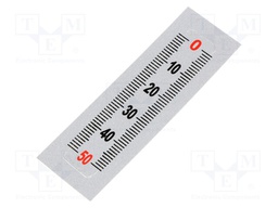 Ruler; figures vertically arranged,self-adhesive; W: 11mm