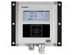 Meter; pressure,temperature,humidity; 24VDC; for wall mounting