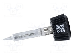 Tip; pin; 0.1mm; longlife; for soldering station; ERSA-0ICT1000A