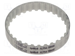 Timing belt; T5; W: 8mm; H: 2.2mm; Lw: 150mm; Tooth height: 1.2mm