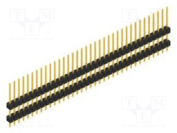 Connector: pin strips; pin header; male; PIN: 36; 2.54mm; THT; 1x36