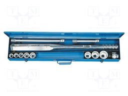 Wrench; torque,socket spanner; 812mm; Kind of socket: square