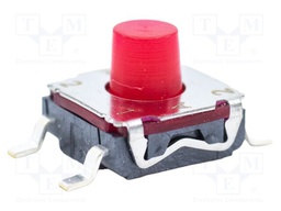 Microswitch TACT; SPST; Pos: 2; 0.05A/32VDC; SMD; none; 1.96N; 2.7mm