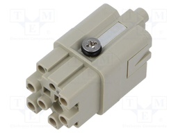 Connector: HDC; contact insert; female; EPIC H-Q; PIN: 12; 12+PE