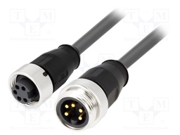 Cable: for sensors/automation; 7/8"-7/8"; 0.3m; male; female; plug
