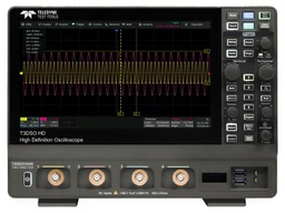 Oscilloscope: digital; Ch: 4; 350MHz; 4Gsps interleaved; 830ps