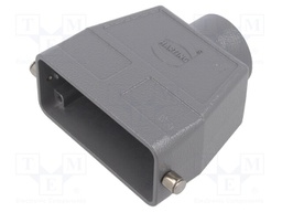 Enclosure: for HDC connectors; Han B; size 16B; for cable; high