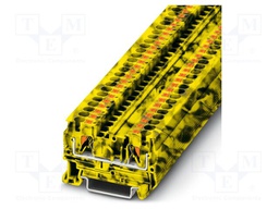 Splice terminal: rail; PT; 32A; 800V; push-in; PA; L: 35.3mm; W: 6.2mm