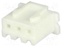 Plug; wire-board; female; XH; 2.5mm; PIN: 3; w/o contacts; for cable