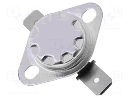 Sensor: thermostat; Output conf: NC; Topen: 80°C; Tclos: 60°C; 10A