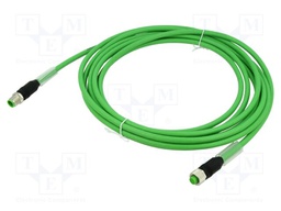 Cable: for sensors/automation; PIN: 6; 5m; 30VDC; 30VAC; 4A; Cores: 6